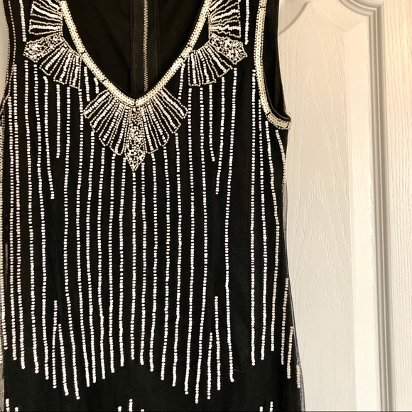 Caroline Morgan 1920s style beaded dress - Picture 5 of 12
